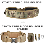 Cinto Tático Acolchoado Molle