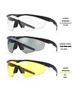 Conjunto de Óculos Táticos de Proteção, para Airsoft, Motociclismo e Outdoor