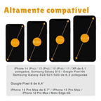 Painel de Navegação Tático Dobrável – Suporte de Celular para Colete Molle