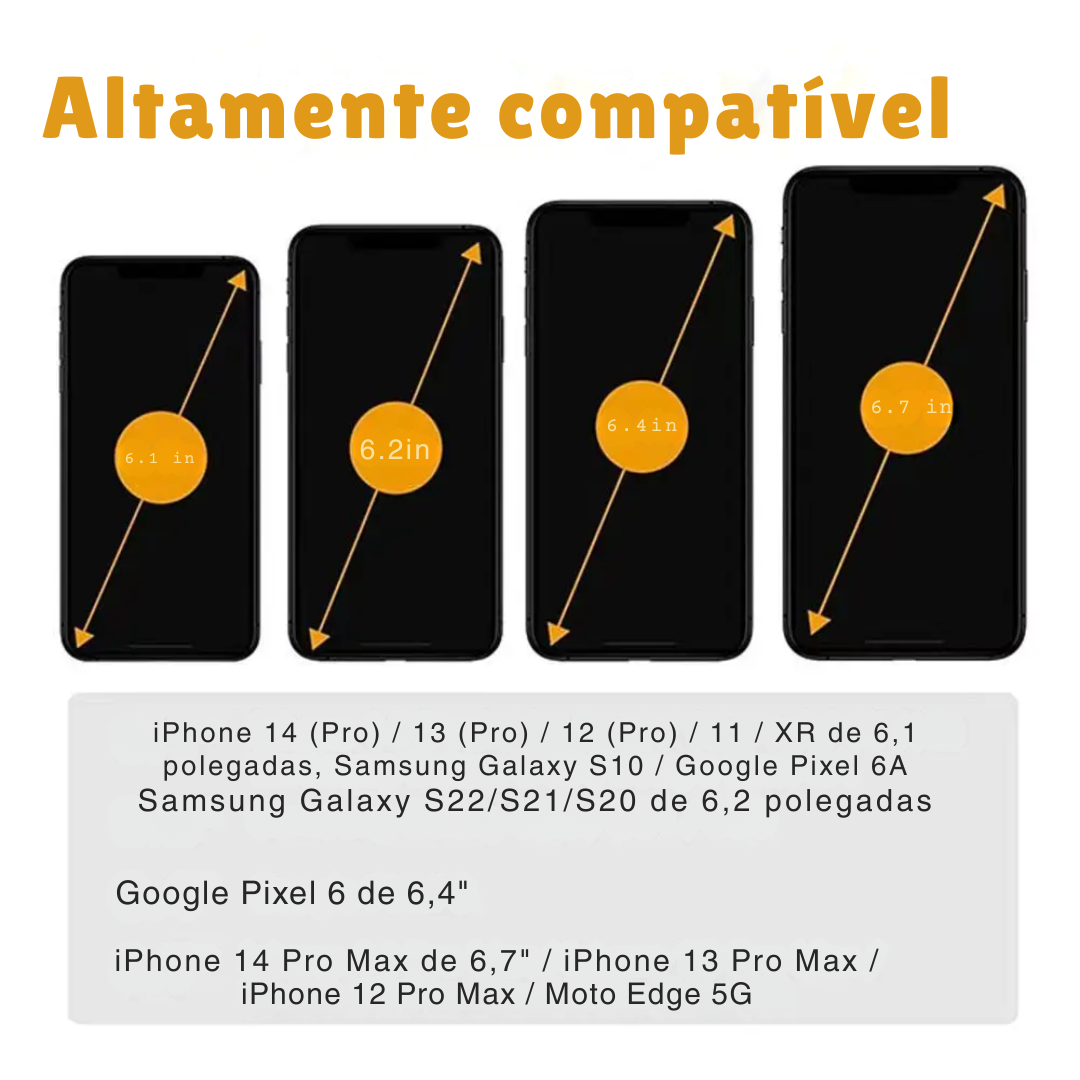 Painel de Navegação Tático Dobrável – Suporte de Celular para Colete Molle