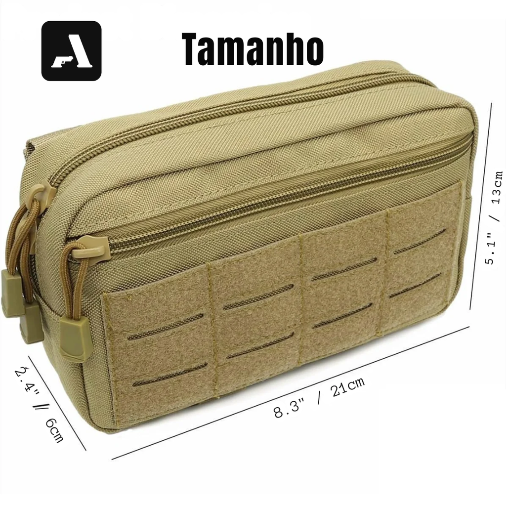 Bolsa Tática Molle EDC Multiuso – Organizador Compacto (YON-035)
