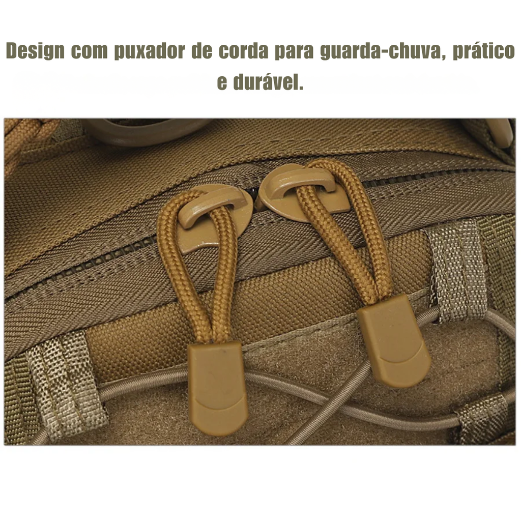 Bolsa Sling Tática Yakeda - Transversal Compacta para EDC, Ciclismo e Outdoor