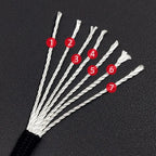 Corda Paracord 550 Noble Eagle – 7 Núcleos e Resistência de 250kg