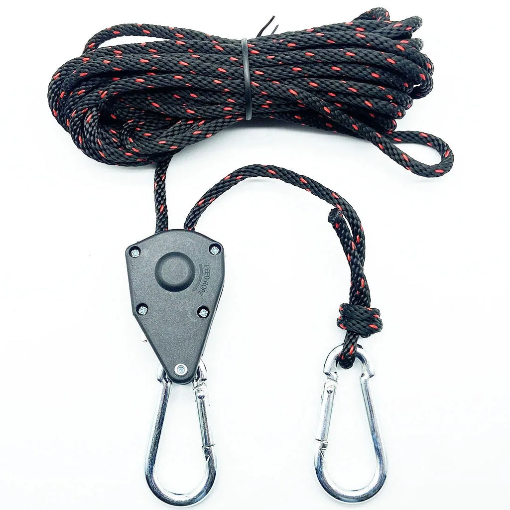 Polia Ajustável De Acampamento (Esticador/Tensionador) - Gancho Rápido