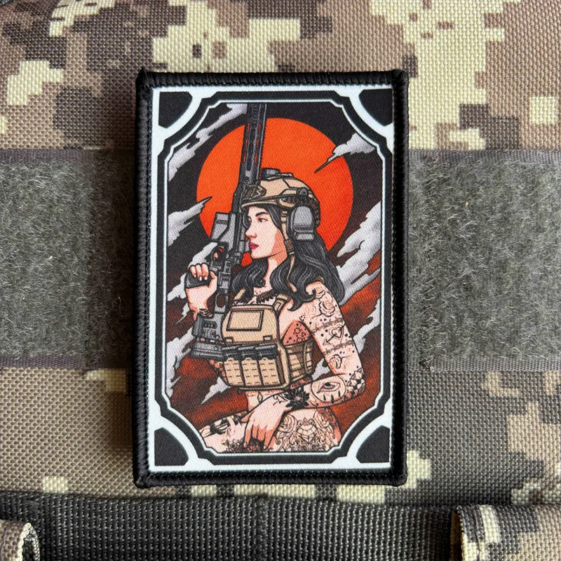 Patch Tactical Girl Sniper