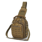 Bolsa Sling Tática Yakeda - Transversal Compacta para EDC, Ciclismo e Outdoor