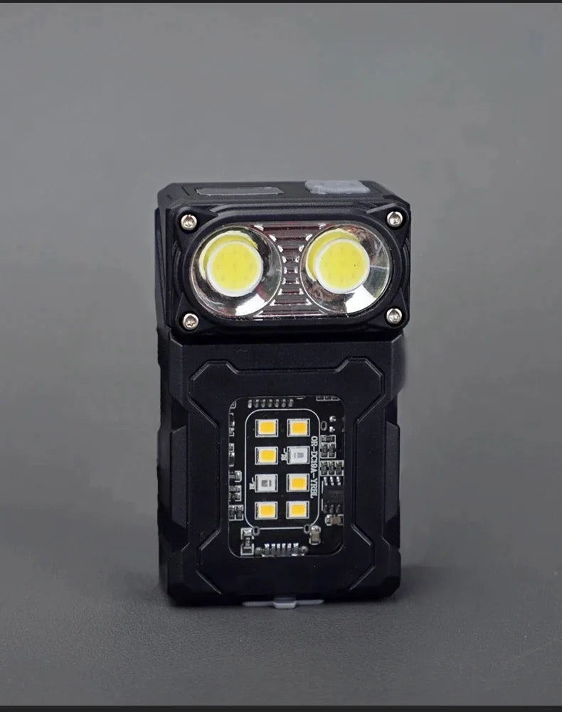 Lanterna Led Recarregável Usb Com Ímã – Super