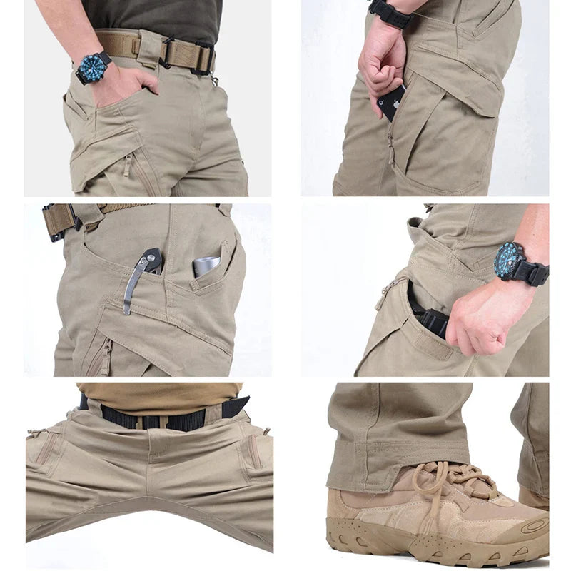 Calça Tática Impermeável Clay Militar Ripstop - À Prova D'Água