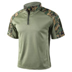 Camisa Tática Militar Camuflada Masculina – Respirável