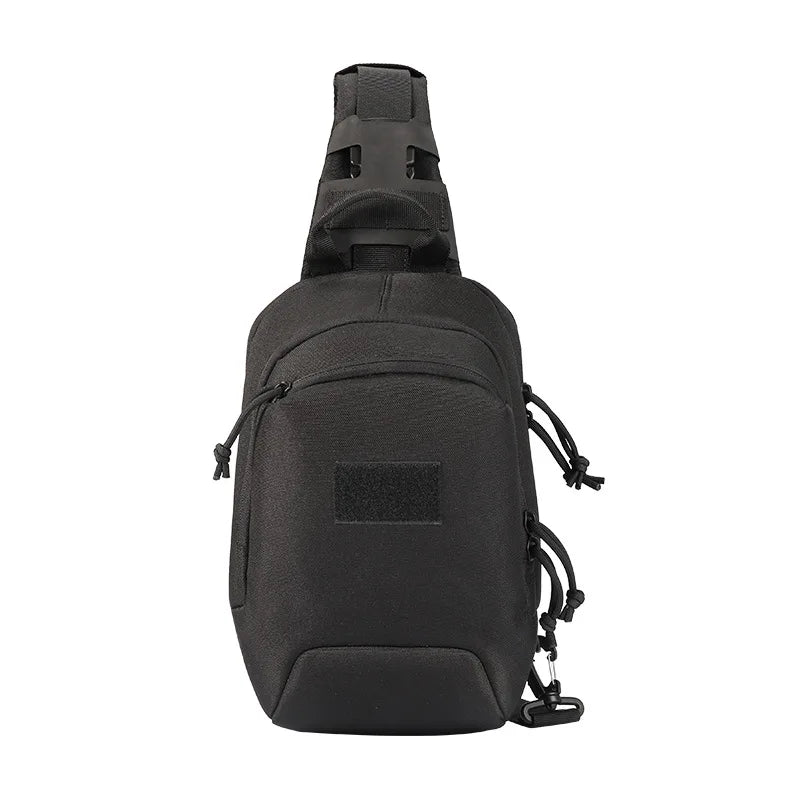 Chest Bag Tática Modular – Saque Rápido Oculto, Leve e Resistente