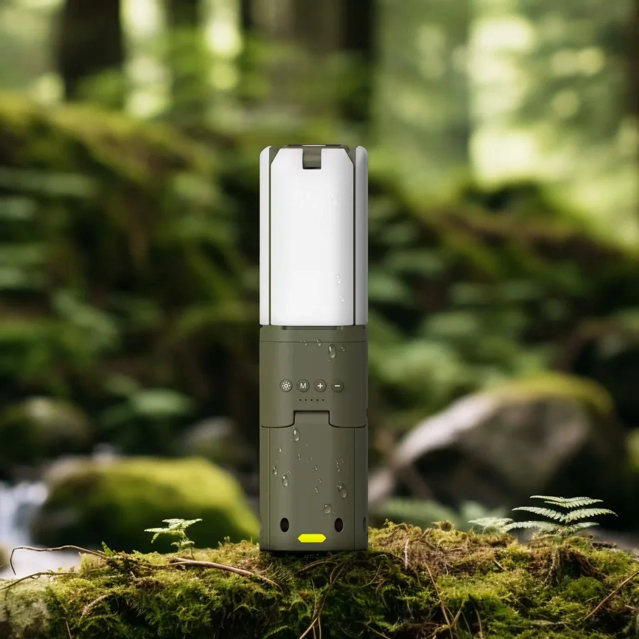 Lanterna De Acampamento Recarregável Usb - Led Telescópica