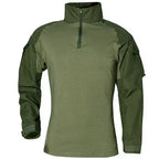 Camiseta Tática Militar Camuflada Masculina – Secagem Rápida
