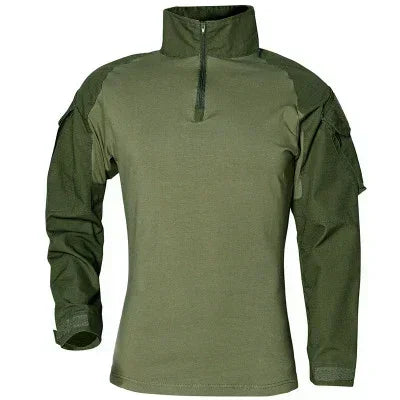 Camiseta Tática Militar Camuflada Masculina – Secagem Rápida