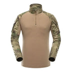 Camiseta Tática Militar Camuflada Masculina – Secagem Rápida