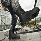 Botas Táticas de Chrlck - Impermeável Antiderrapante - Amortecimento para Caminhada e Outdoor