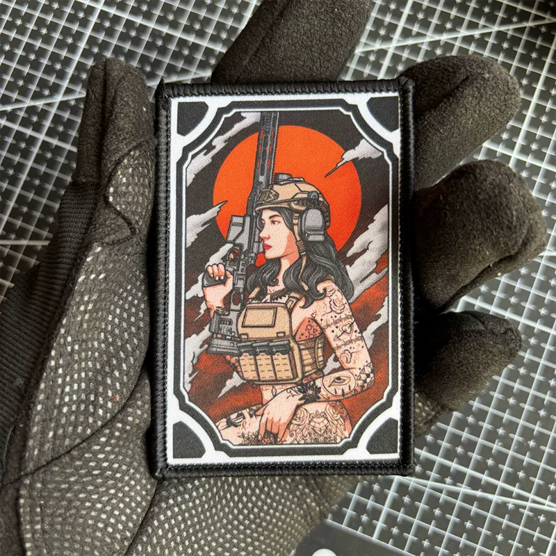 Patch Tactical Girl Sniper
