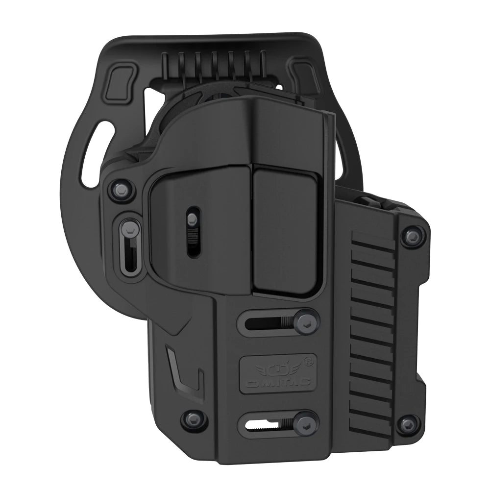 Coldre Tático Universal OMITAC OWB - Paddle com Liberação Autolock - Polímero Ajustável
