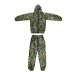 Traje Ghillie 3D Camuflagem de Folhas – Invisibilidade Tática e Profissional