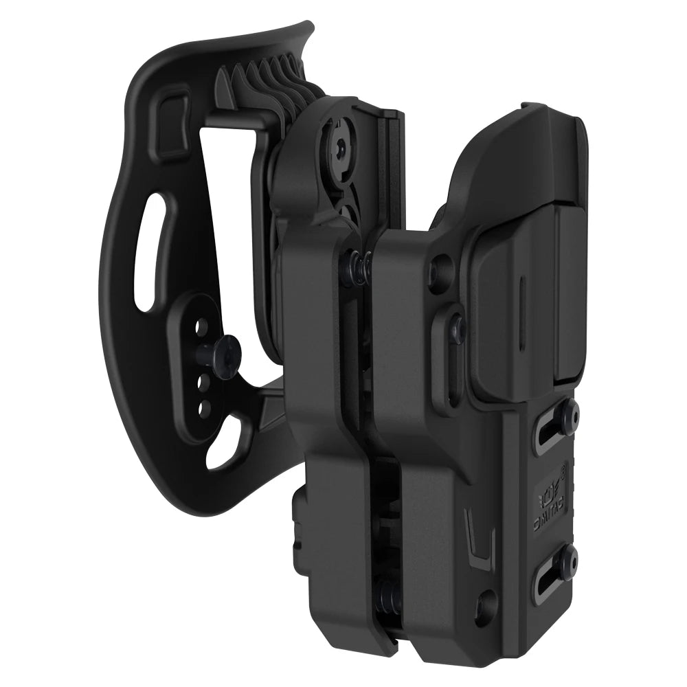 Coldre Tático Universal OMITAC OWB - Paddle com Liberação Autolock - Polímero Ajustável