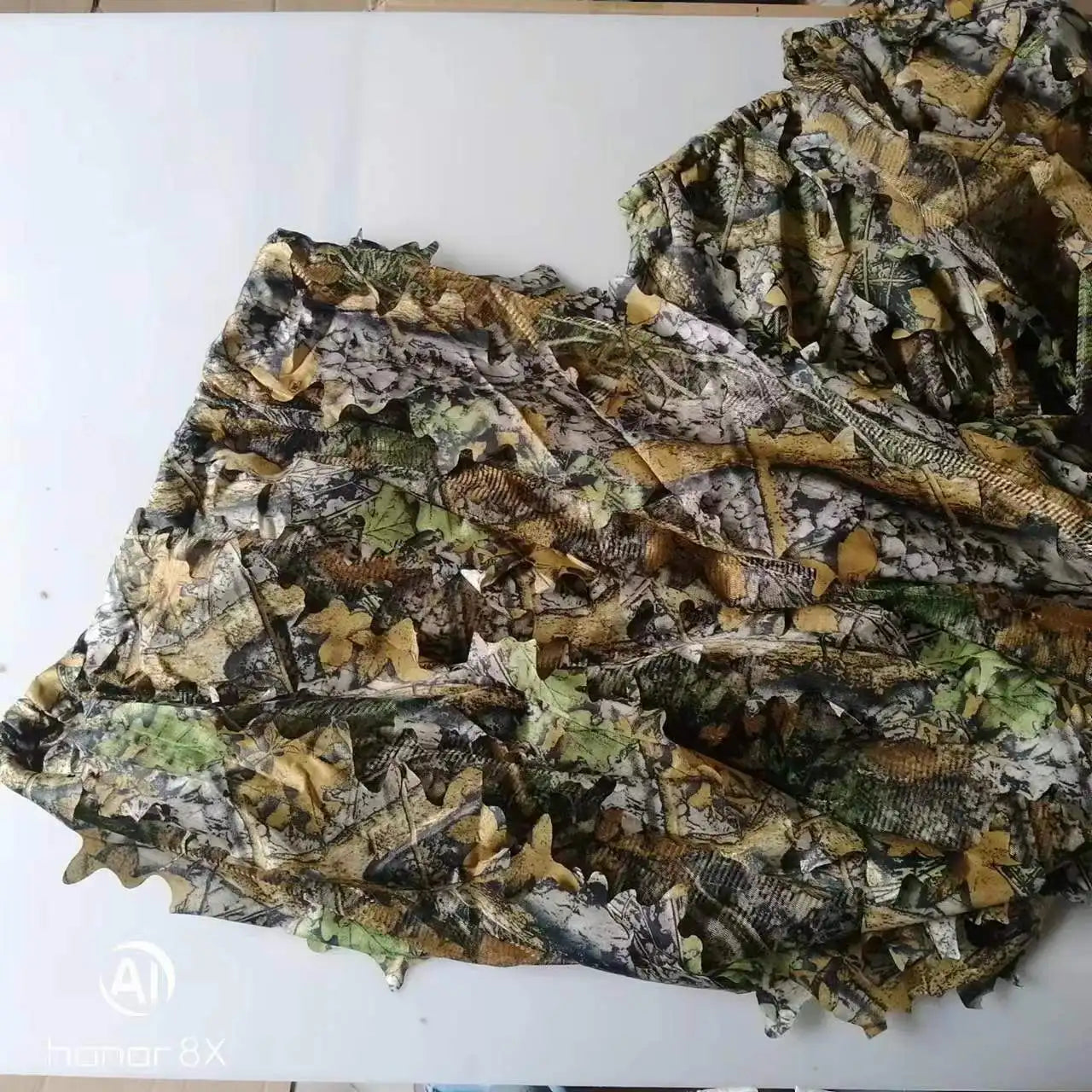 Traje Ghillie 3D Camuflagem de Folhas – Invisibilidade Tática e Profissional