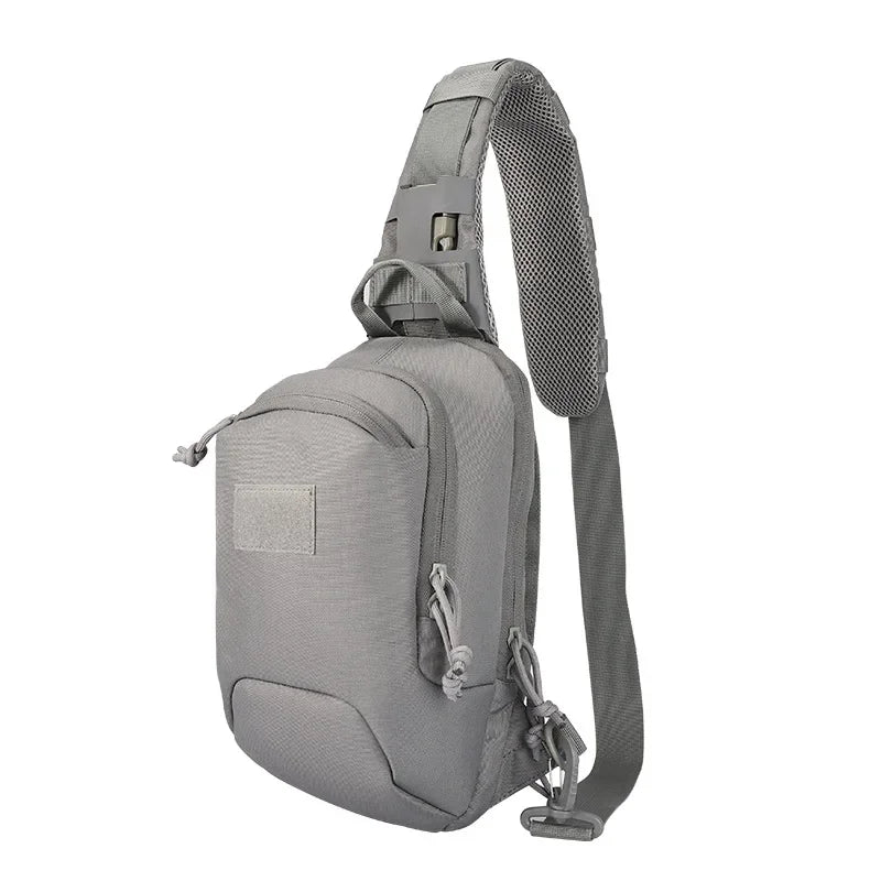 Chest Bag Tática Modular – Saque Rápido Oculto, Leve e Resistente