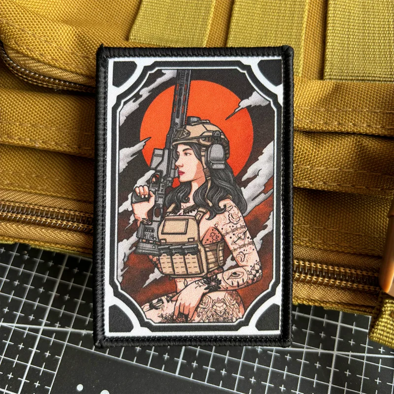 Patch Tactical Girl Sniper
