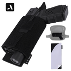 Inserto de Coldre Modular em Velcro – Retenção Elástica e Saque Rápido