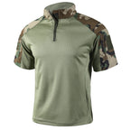 Camisa Tática Militar Camuflada Masculina – Respirável