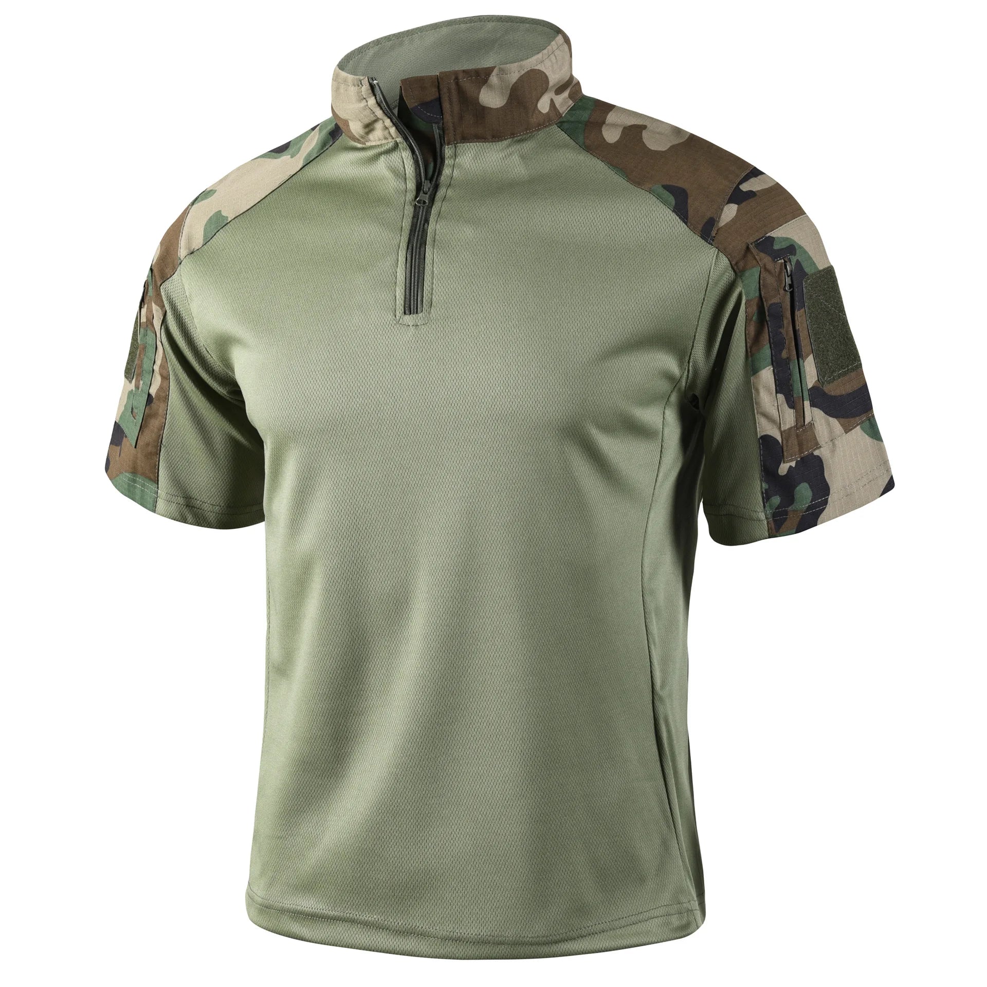 Camisa Tática Militar Camuflada Masculina – Respirável