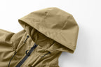 Jaqueta Corta-Vento Masculina Casual – Casaco Longo Respirável