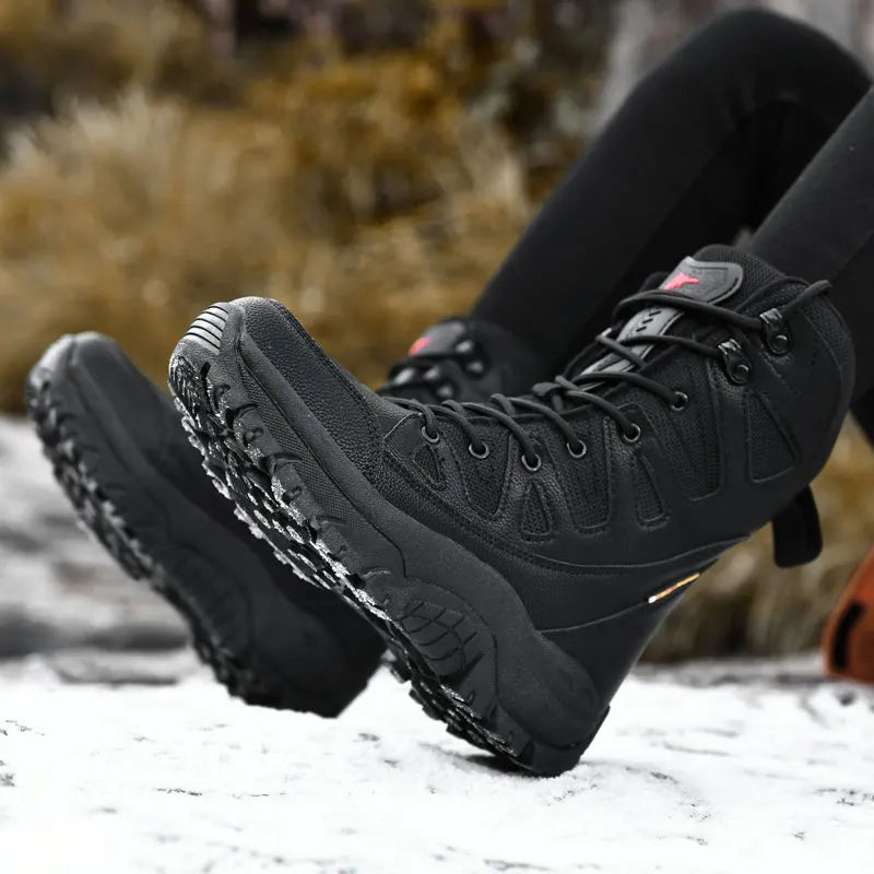 Botas Táticas Ultraleves Respiráveis de Malha - Verão e Primavera - Treinamento Militar e Caminhada