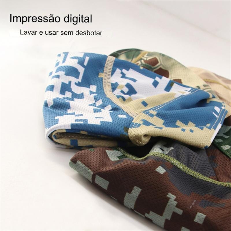 Bandana Antitranspirante - Quick Dryver [Vestuário - Acessórios - Bandanas] 08 - Bandana Quick Dry Pescamping 