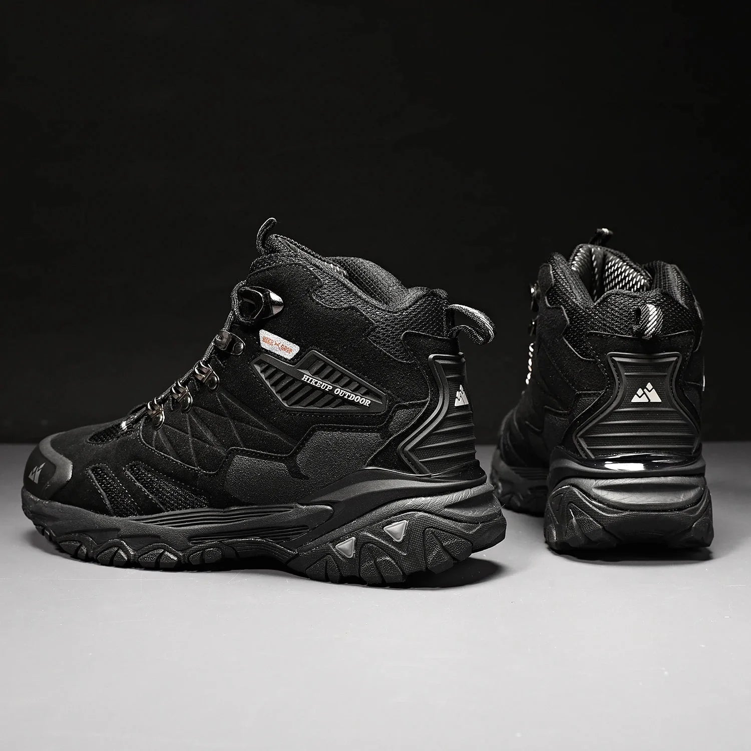 Bota Tática de Camurça - Hikeup [Vestuário - Calçados - Calçados] 02 - Bota Tática de Camurça - Hikeup Pescamping 