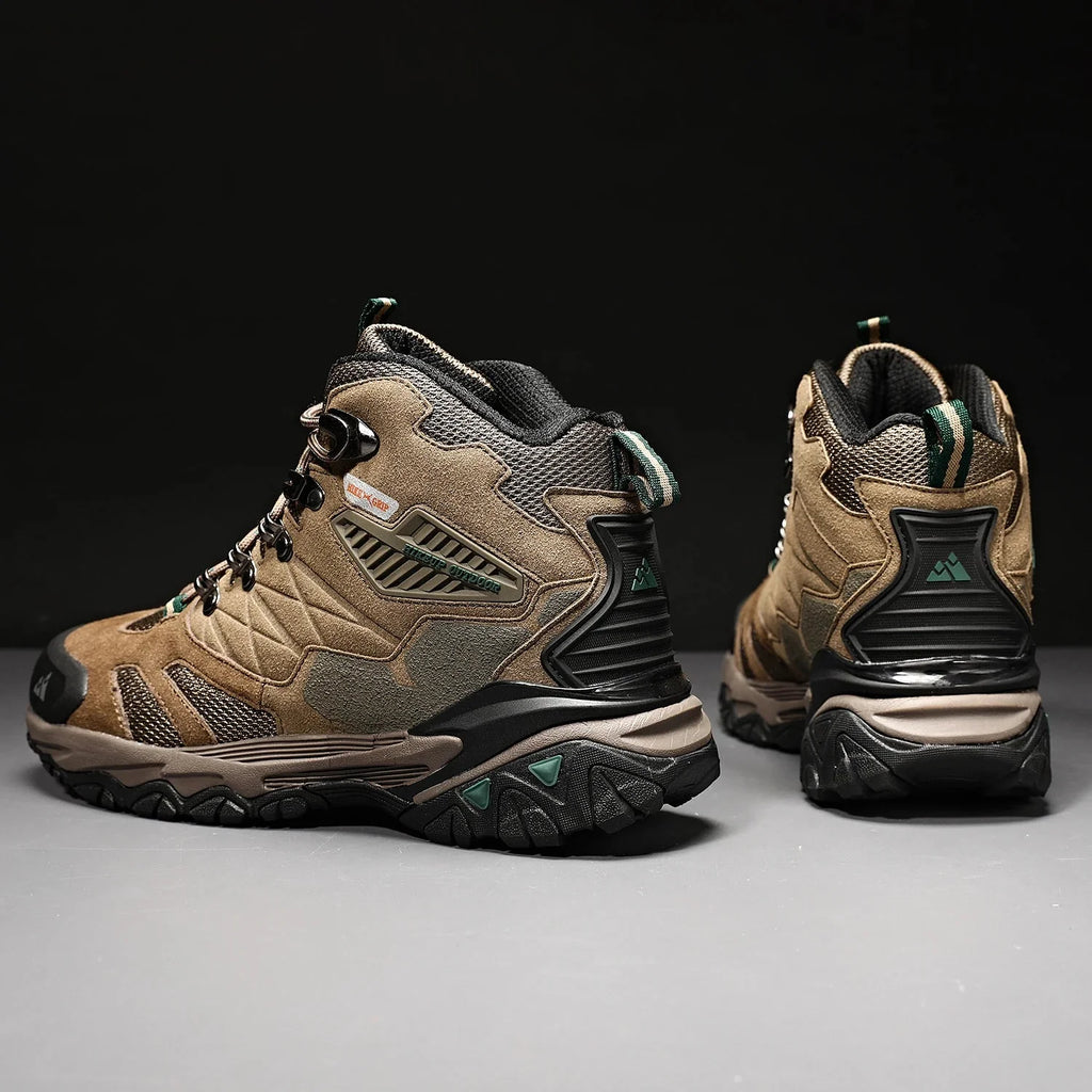 Bota Tática de Camurça - Hikeup [Vestuário - Calçados - Calçados] 02 - Bota Tática de Camurça - Hikeup Pescamping 