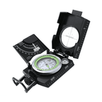 Bússola multifuncional de alta precisão à prova d'água com bússola geológica fluorescente - Survivor [Camping - Acessórios de Camping - Bússola] 01 - Bússola multifuncional de alta precisão à prova d'água com bússola geológica fluorescente - Survivor Pescamping Preto 