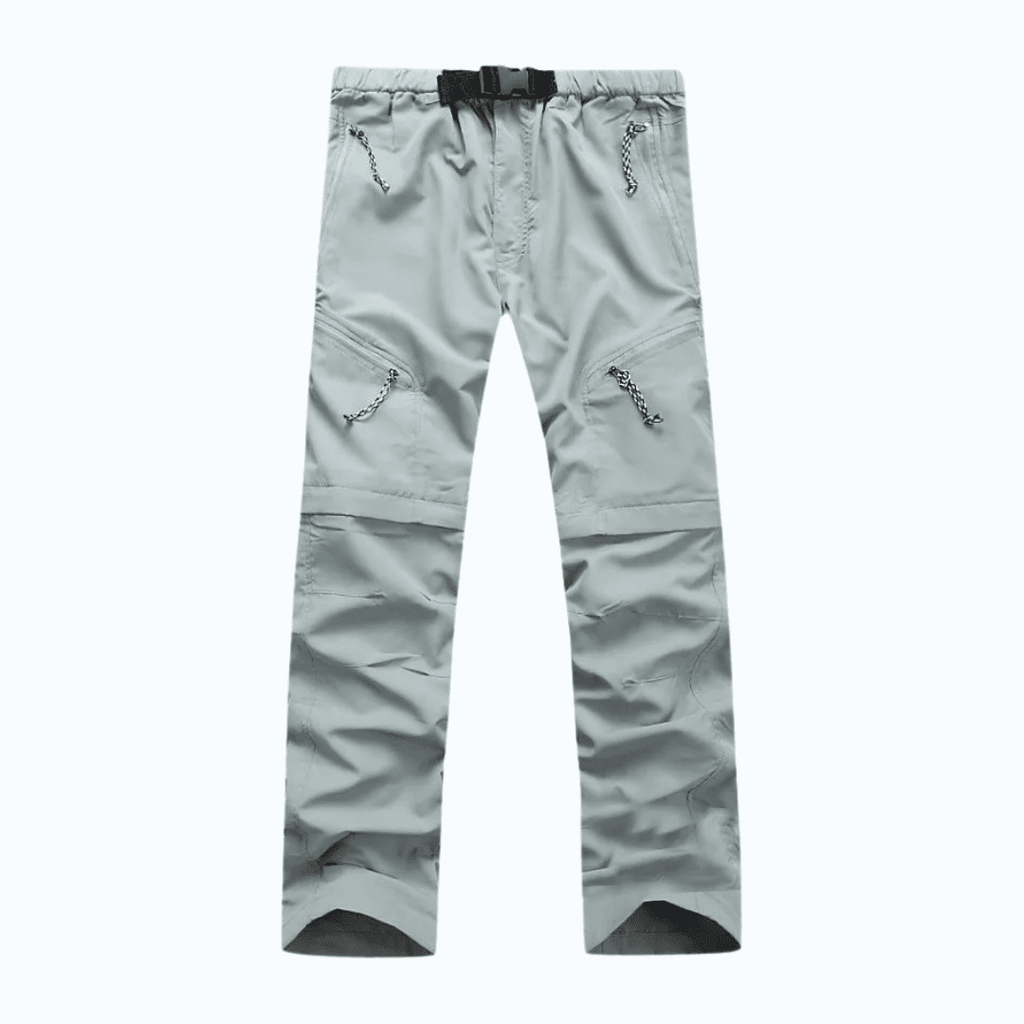 Calça Bermuda Cargo Impermeável - Mutável [Vestuário - Calças - Calças] 03 - Calça Impermeável - Mutável Pescamping Cinza PP 