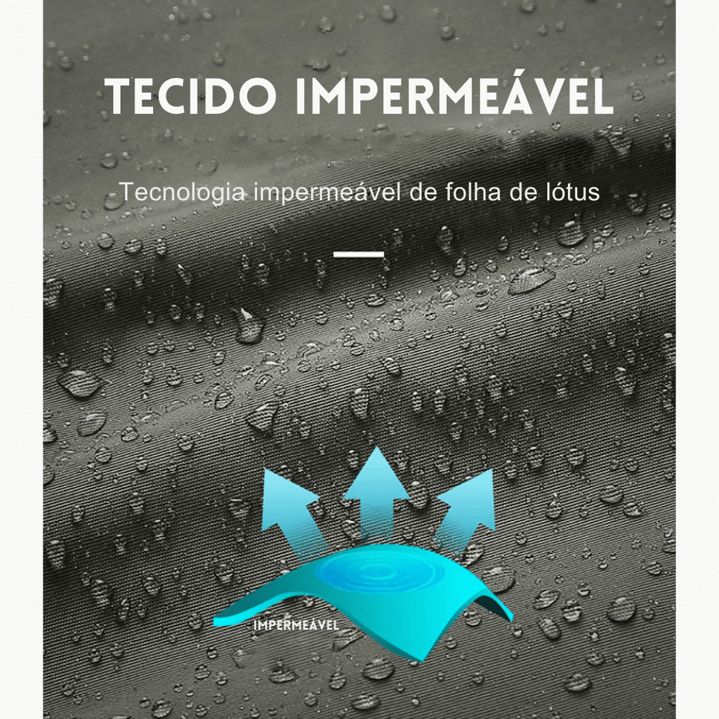 Casaco Tático Impermeável - Military [Camping - Jaquetas e Casacos - Casacos] 01 - Casaco Tático Impermeável - Military Pescamping 