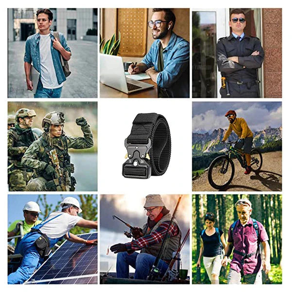 Cinto Tático Multi Função [Vestuário - Acessórios - Cinto] 01 - Cinto Tático Multi Função Pescamping 