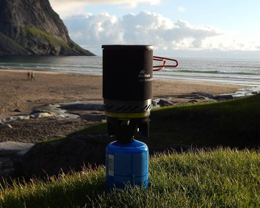 Fogareiro de Acampamento - FireMaple [Camping - Cozinha - Fogareiro] 01 - Fogareiro de Acampamento Pescamping 