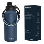 Garrafa térmica de aço inoxidável isolante 1000ml - Modus [Camping - Hidratação - Garrafa Térmica] 02 - Garrafa térmica de aço inoxidável isolante 1000ml - Modus Pescamping Blue 1000ml brazil