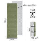 Isolante Térmico - Accordion [Camping - Isolantes e Colchonetes - Isolantes] 01 - Isolante Térmico - Accordion Pescamping 