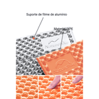 Isolante Térmico Macio Ultraleve - Accordion [Camping - Isolantes e Colchonetes - Isolantes] 01 - Isolante Térmico - Accordion Pescamping 