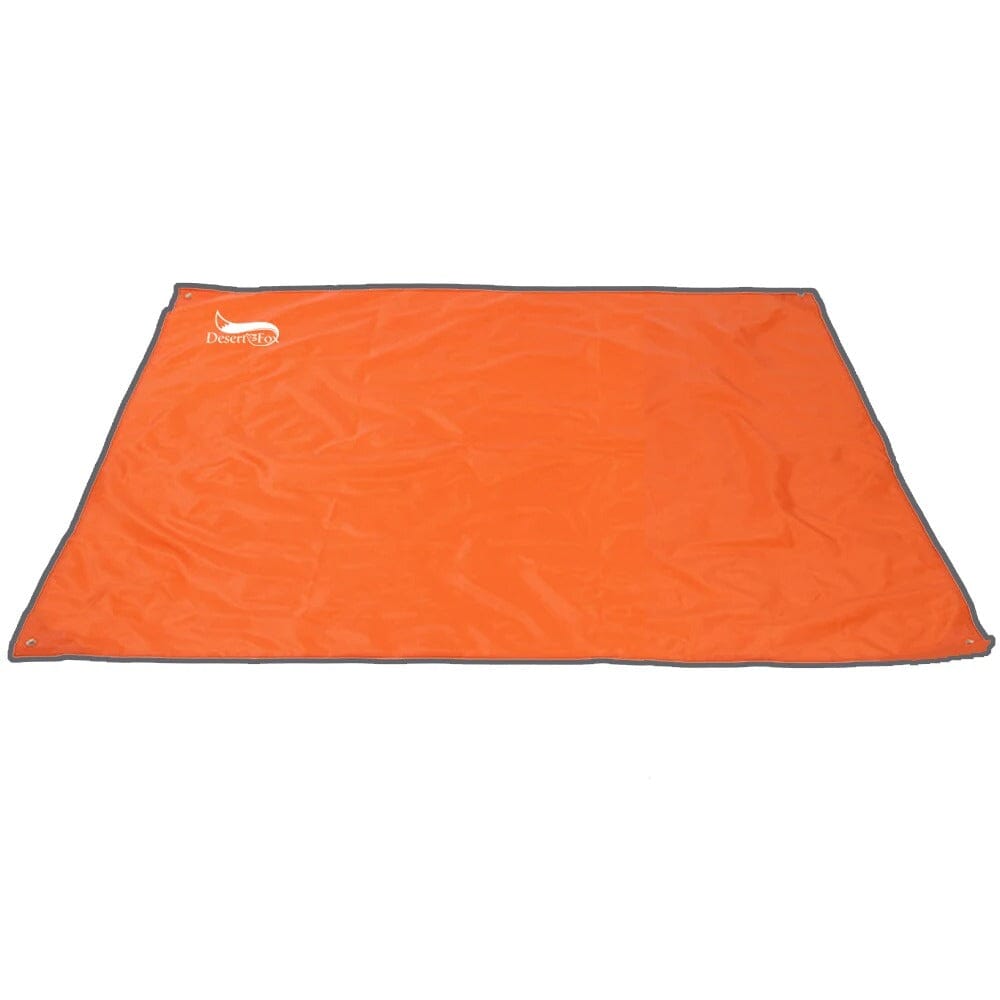 Lona Impermeável - Desert [Camping - Isolantes e Colchonetes - Isolantes] 02 - Lona Impermeável - Desert Pescamping Laranja 210x150cm 