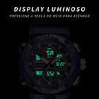 Relógio Impermeável - Adventure [Vestuário - Acessórios - Relógios] 01 - Relógio Masculino Impermeável Pescamping 