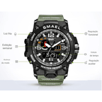 Relógio Masculino Militar [Vestuário - Acessórios - Relógios] 02 - Relógio Masculino Militar Pescamping 