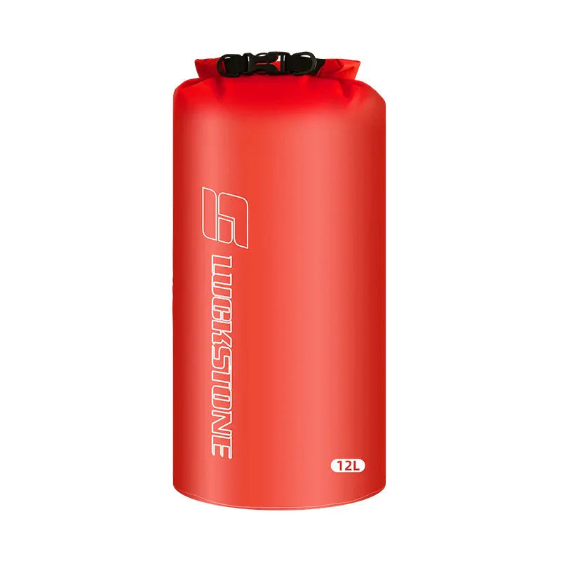 Saco Estanque Impermeável Ultraleve 3/5/8/12/15/25/35/75L - Luckstone [Camping - Acessórios - Saco Estanque] 01 - Saco Estanque Impermeável Ultraleve 3/5/8/12/15/25/35/75L - Luckstone Pescamping Red-12L 